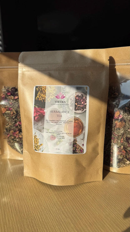 Herbalance women's loose leaf herbal tea blend by VeeÉra