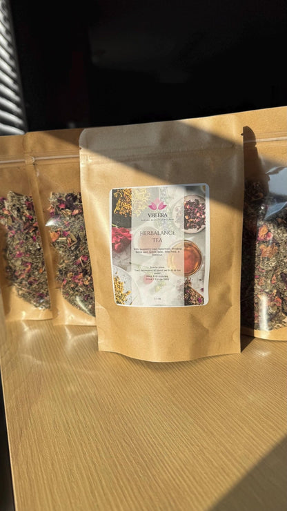 Herbalance women's loose leaf herbal tea blend by VeeÉra